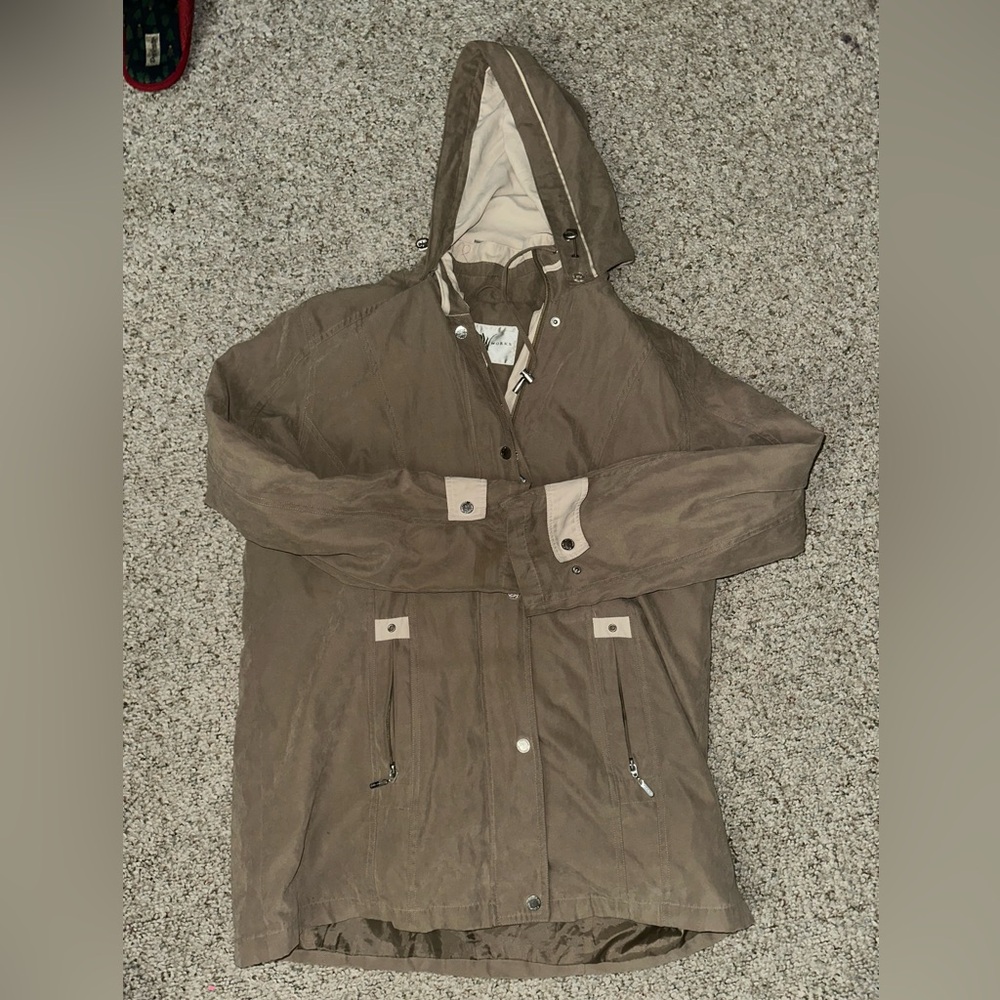 Women’s Brown Hooded Jacket